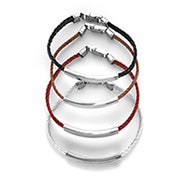 Engravable ID Bracelet with Braided Band