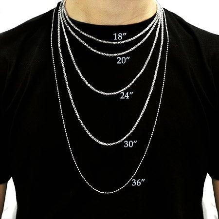 Necklace Size Guide - How to Measure Necklace Length - Abelini Blog