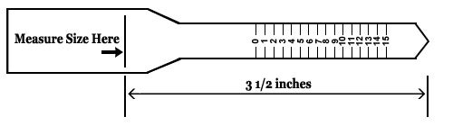 Ring Size Chart In Inches