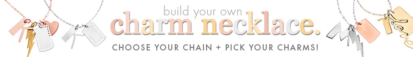 Personalized Charm Necklaces Personalized Charm Necklaces