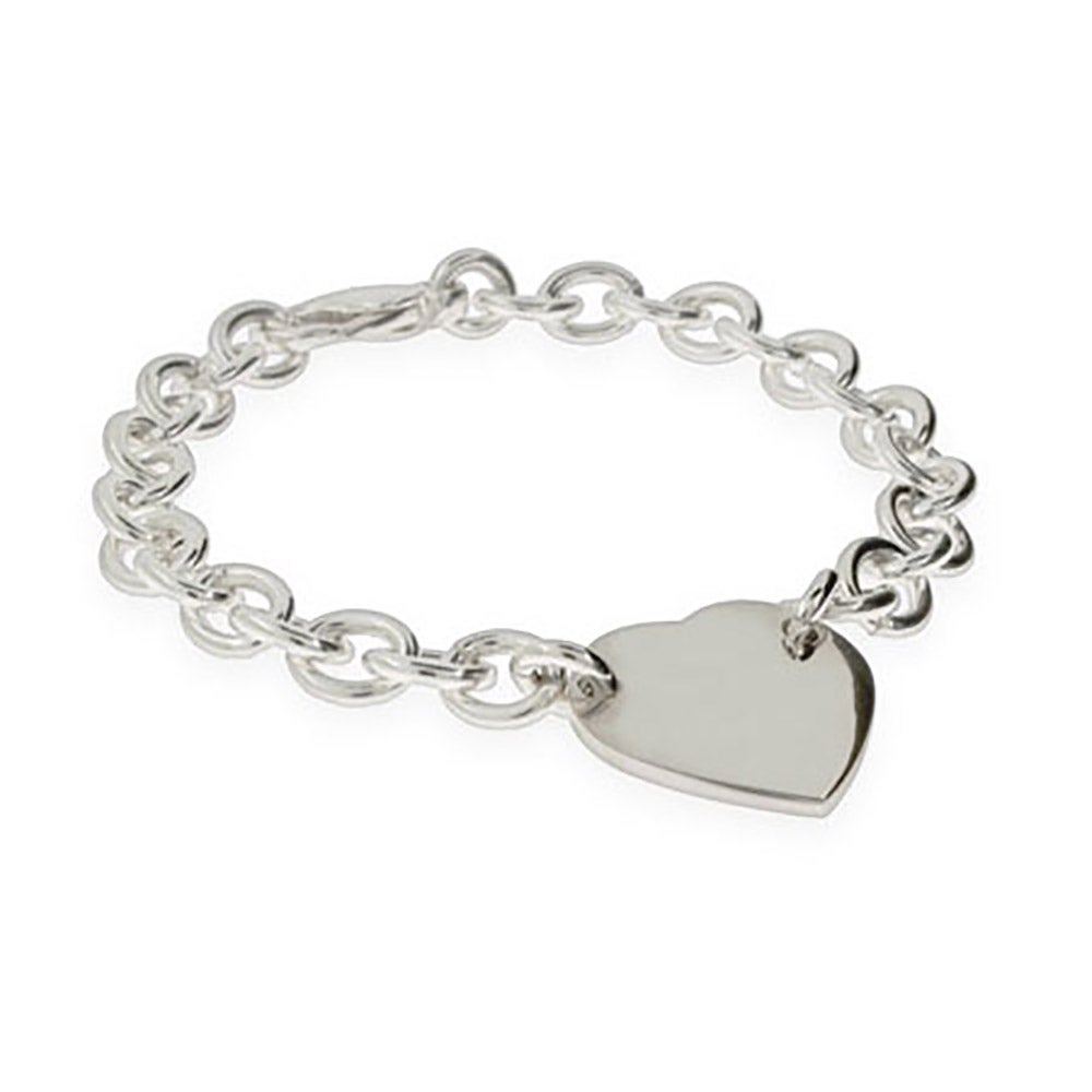 Heart ID Engravable Bracelet | Eve's Addiction®