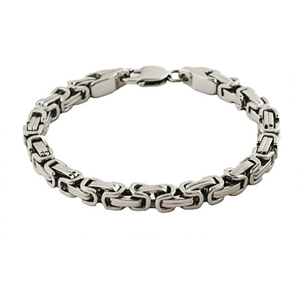 Men's Stainless Steel Bali Link Bracelet | Eve's Addiction®