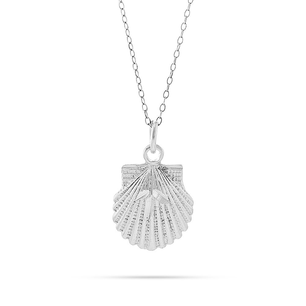 Sterling Silver Seashell Necklace | Eve's Addiction®