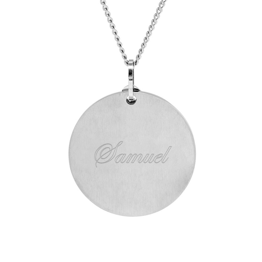Hold You in My Heart Bereavement Engravable Necklace