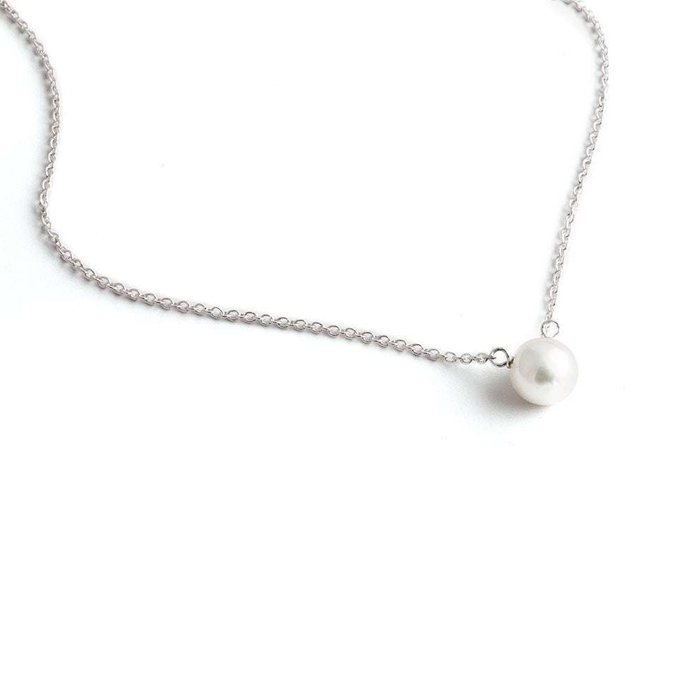 Dogeared Pearls of Friendship Sterling Silver Necklace | Eve's Addiction®