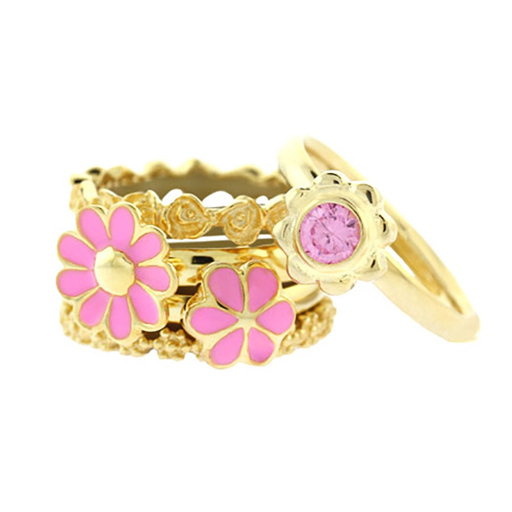 I Pick You Flower Ring in Gold Vermeil | Eve's Addiction®