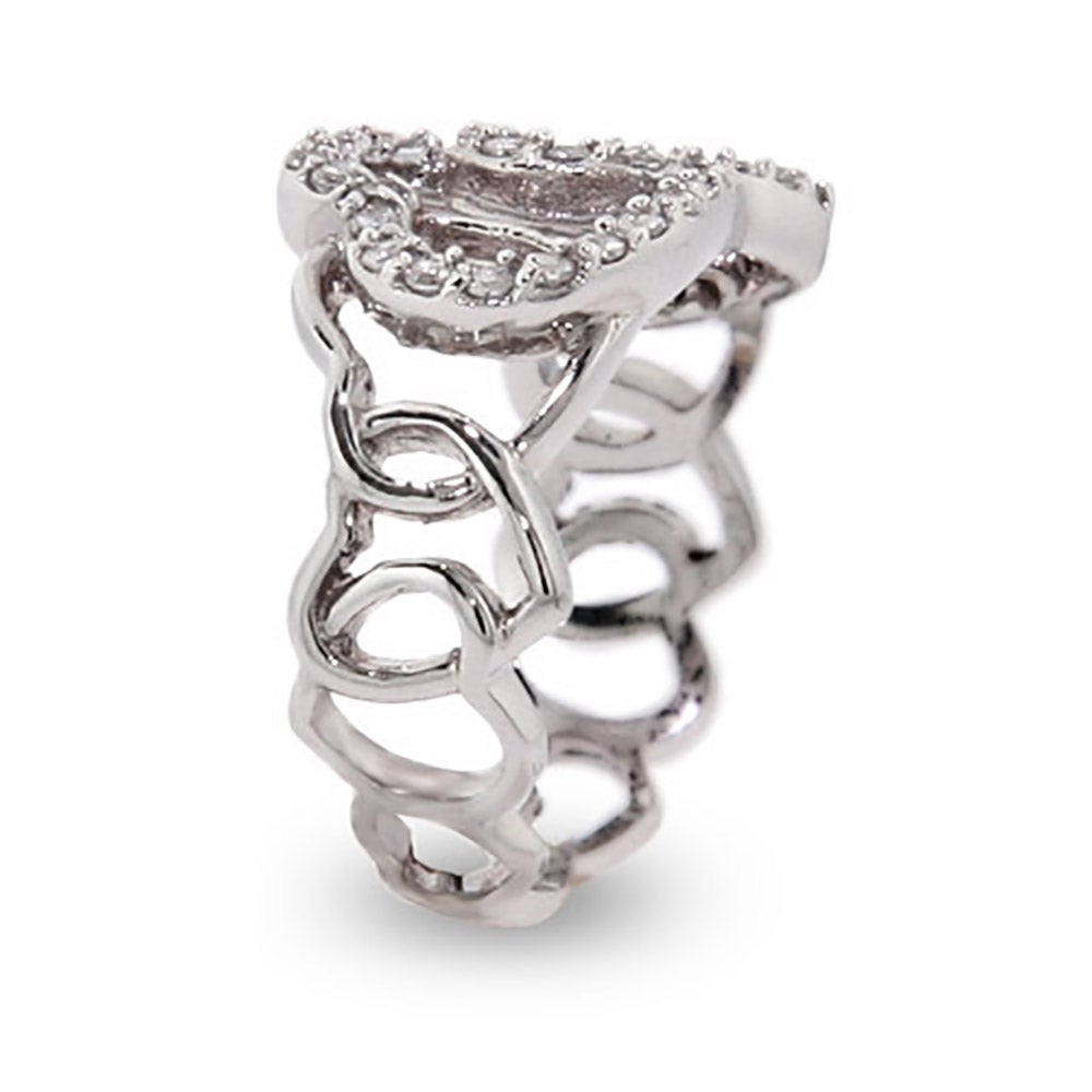 Linked Hearts Friendship Ring | Eve's Addiction®