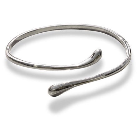 elongated teardrop bangle