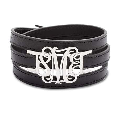  Where can you buy personalized leather bracelets and engravable monogram bracelets