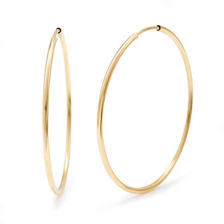 What does gold filled mean and 14k gold filled 1.5 inch hoop earrings large