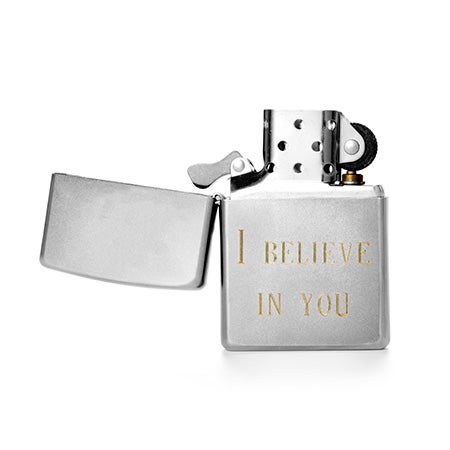 Engravable Serenity Prayer Zippo Lighter