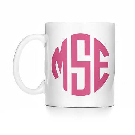 customizable bridesmaid gifts monogram monogram coffee mug