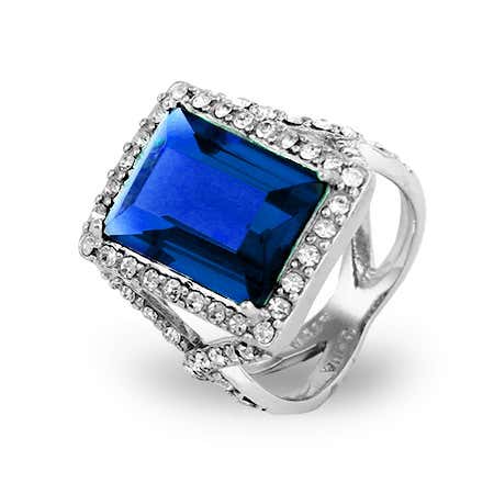 sapphire cocktail ring at eve's addiction and how to wear a cocktail ring
