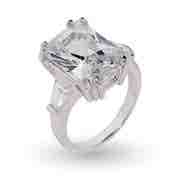 Paris Hilton Replica Diamond CZ Engagement Ring