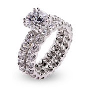 Fake Diamond Rings High Quality Fake Wedding Rings Sets