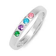 Birthstone Rings For Mothers | Family Birthstone Ring